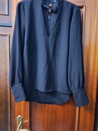 Blusa negra señora