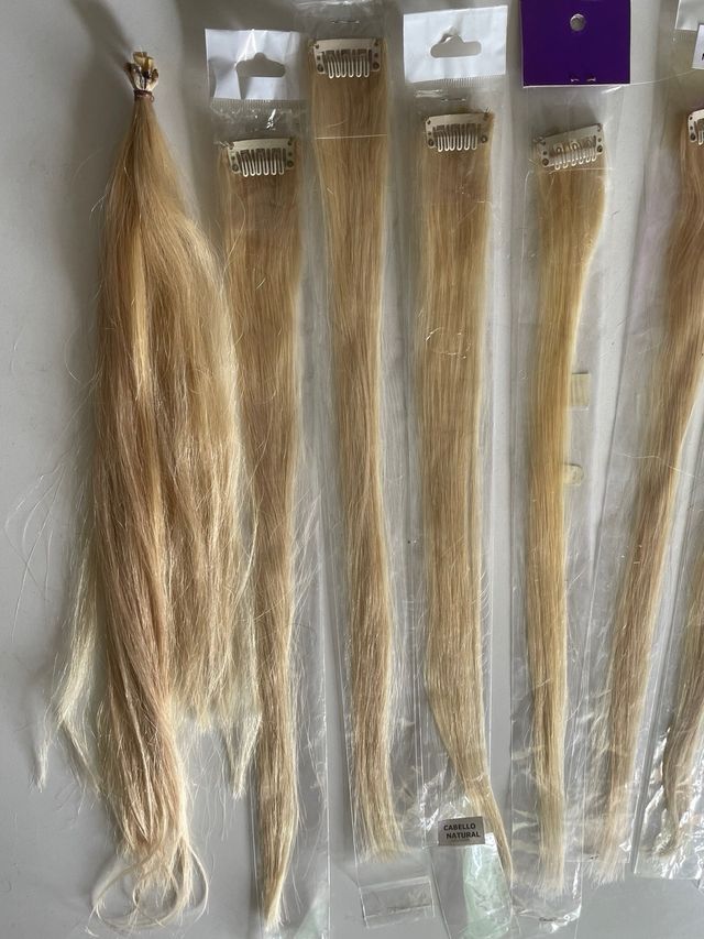 Extensiones de pelo natural