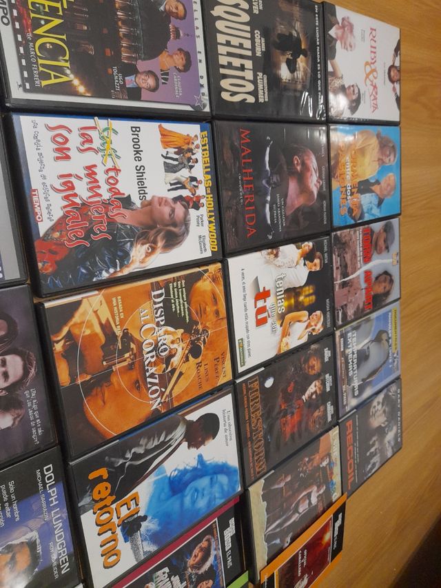 Lote 36 peliculas dvd