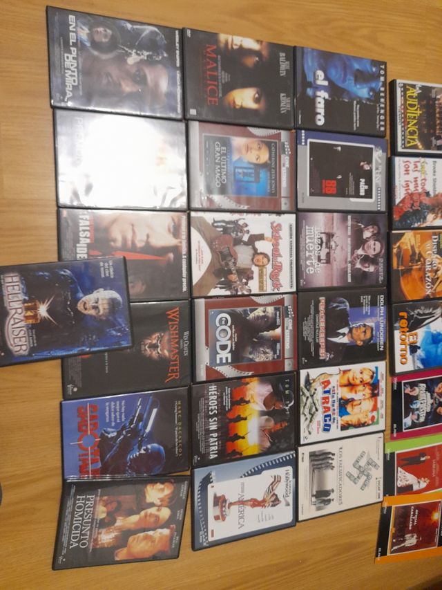 Lote 36 peliculas dvd