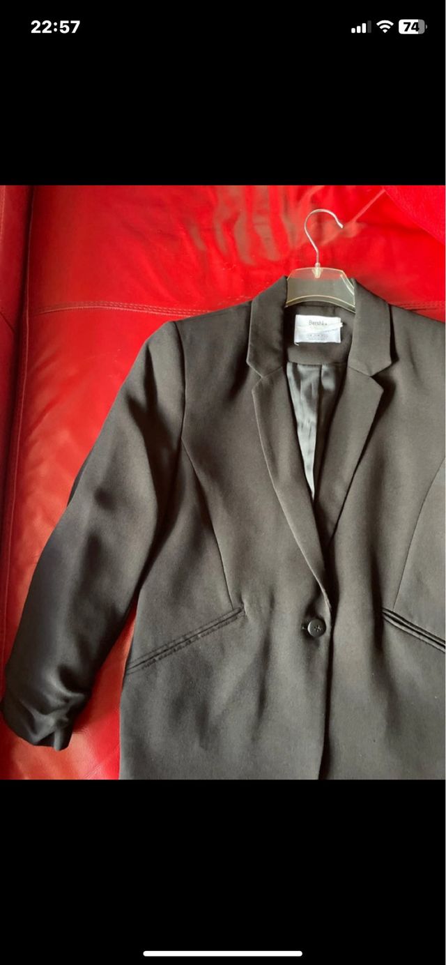 Chaqueta  chica negra