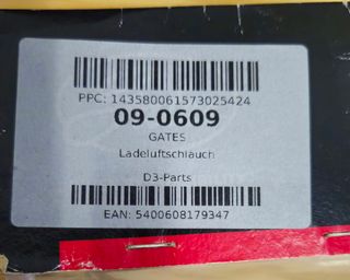 Tubo do Ar de Sobrealimentação Ford Focus