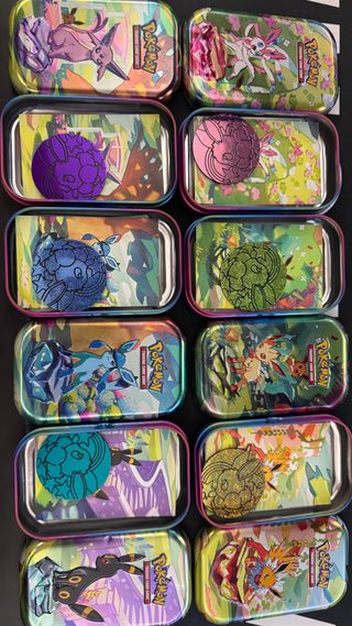 x3 Latas Prismatic Evolutions