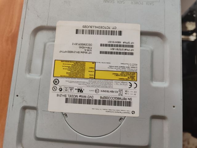 DVD RW ordenador sh216