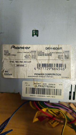 Rádio de Carro Pioneer