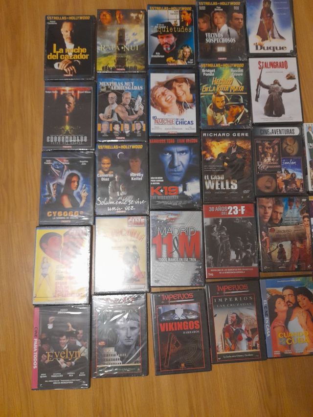 Lote de 28 peliculas en dvds nuevos