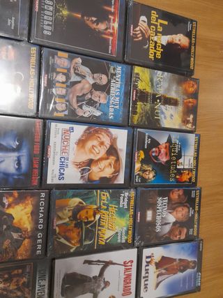 Lote de 28 peliculas en dvds nuevos