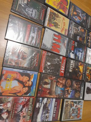 Lote de 28 peliculas en dvds nuevos