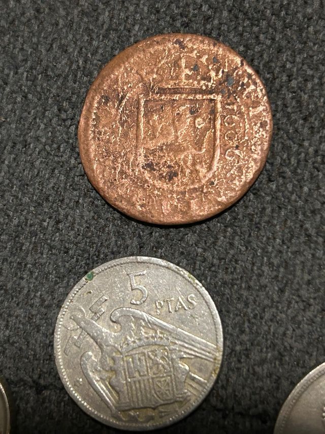 Lote monedas diferentes años