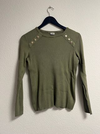 Jersey canalé talla L Pimkie
