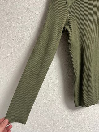 Jersey canalé talla L Pimkie