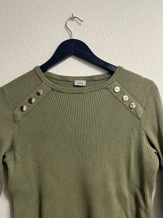 Jersey canalé talla L Pimkie
