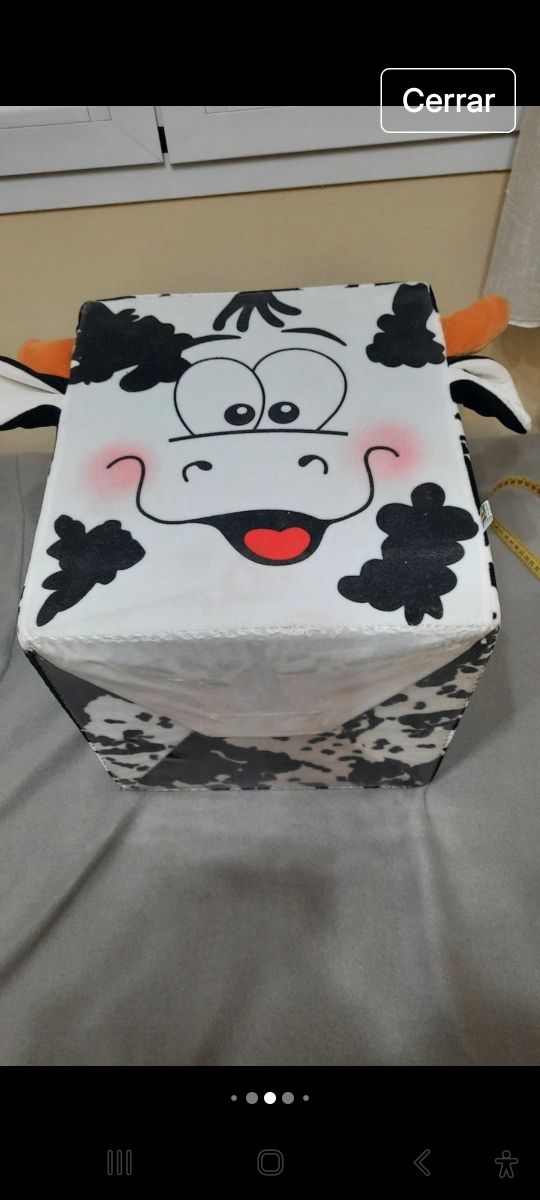 Cubo Puff Cow