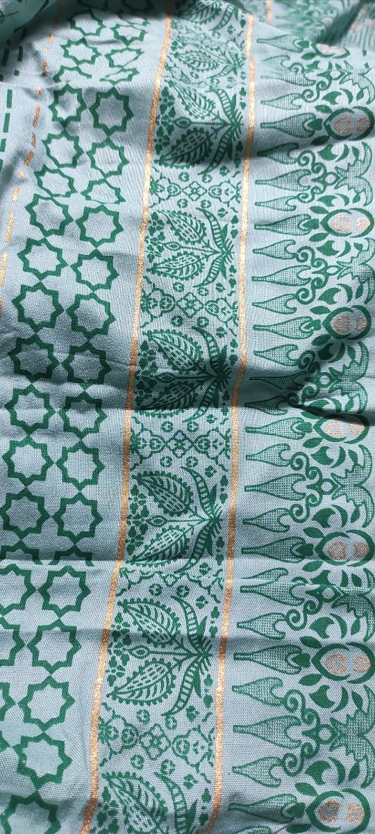 Vestido largo boho algodón