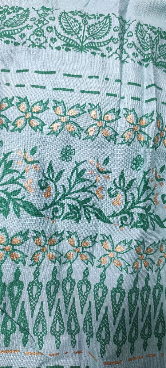 Vestido largo boho algodón