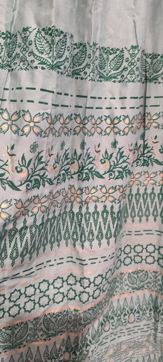 Vestido largo boho algodón