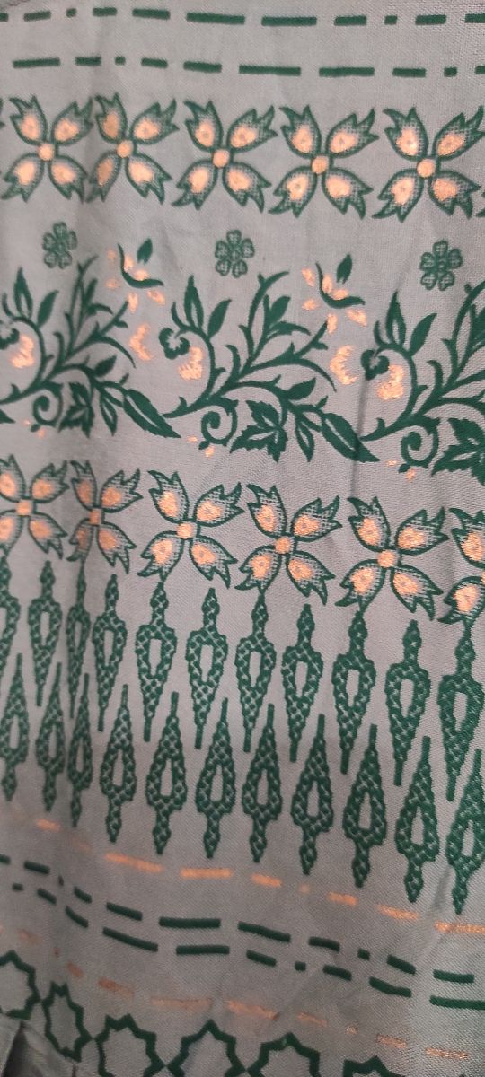 Vestido largo boho algodón