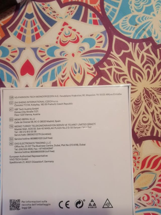 Auriculares nuevos Vivo