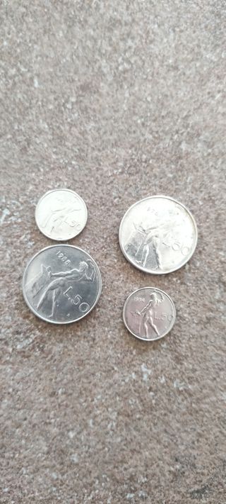 Lotto di lire in monete