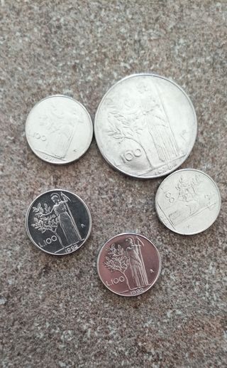 Lotto di lire in monete