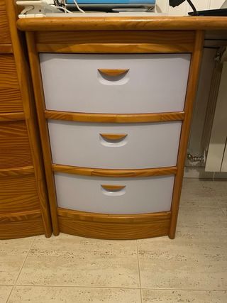 Comoda cajonera pino macizo 