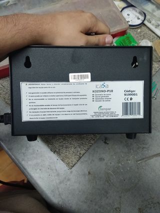 Maquina de ozono