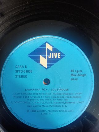 maxi-single Samantha Fox