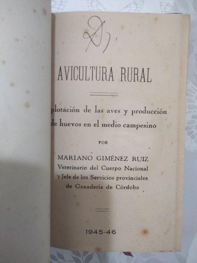 LIBRO SUL POLLAME RURALE