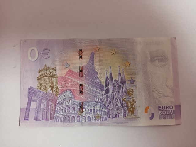 Billete 0 euros. 2022.
