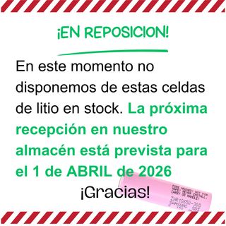 8 Celdas Samsung INR18650-30Q 3000mAh