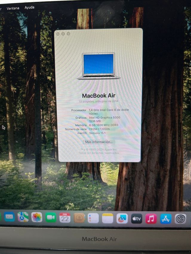 OCCASIONE !!! Macbook Air i5 8gb Ram