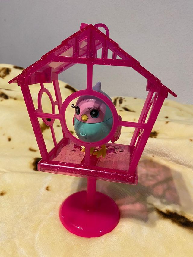 Little Live Pets Jaula con pajaro Lil' Bird