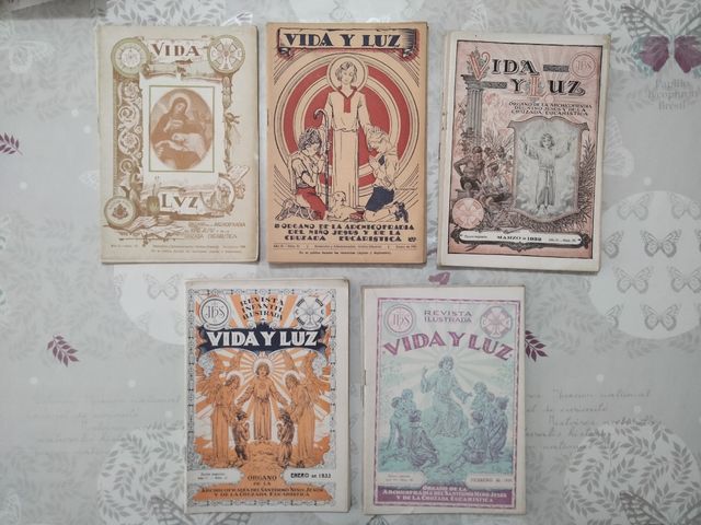 24 REVISTAS LUZ Y VIDA DE LOS AÑOS 30