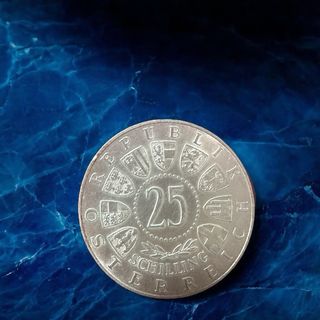 Moneda Conmemorativa de 25 Schilling Austria 1961