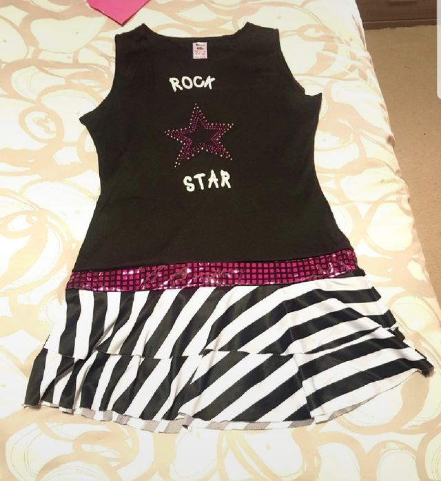 Disfraz de Estrella de Rock T-10-12