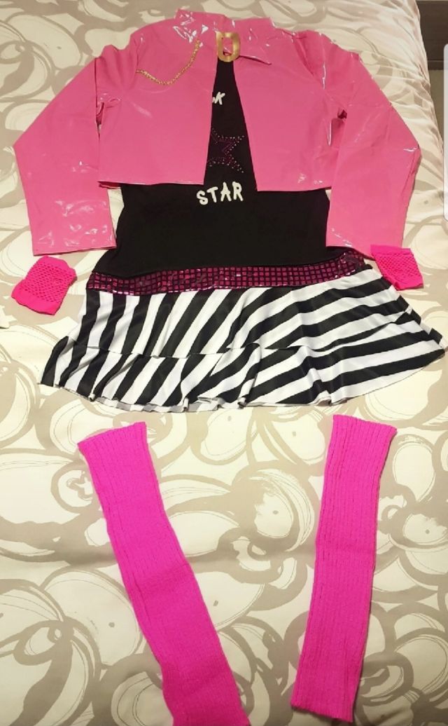 Disfraz de Estrella de Rock T-10-12