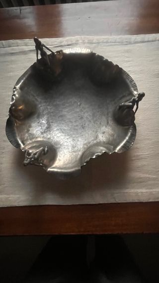 Porta caramelle peltro