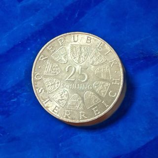 Moneda Conmemorativa de 25 Schilling 1965 