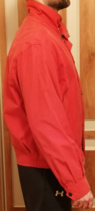 Chaqueta Lacoste Harrington vintage roja