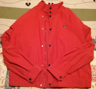 Chaqueta Lacoste Harrington vintage roja