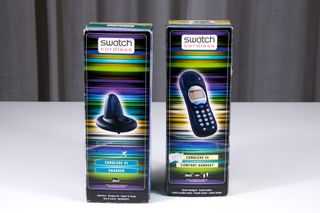 Swatch cordless III blu con vassoio di ricarica