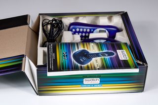 Swatch cordless III blu nuovo con manuale d'uso