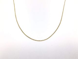 cadena oro 18k 22cm