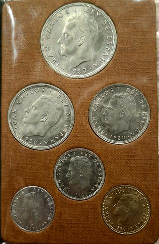 LOTE MONEDAS PESETAS VARIOS AÑOS