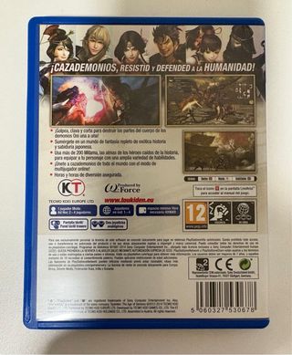 Toukiden Kiwami The Age of Demons PsVita