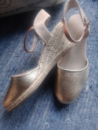 Cuñas  botines leopardo mujer ,con REGALO