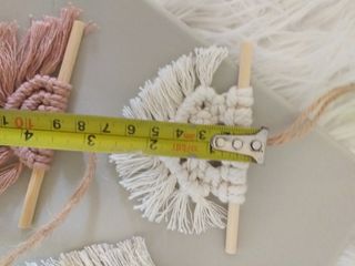 Arazzo macrame da parete auto sul mobile Set  Boho