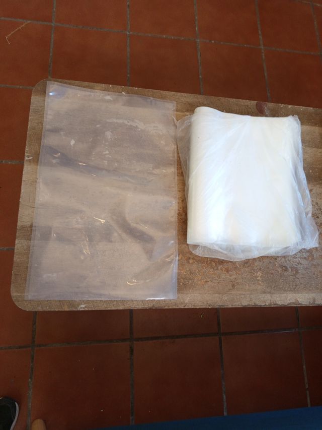 Rollo de 50 bolsas para vacío nuevas