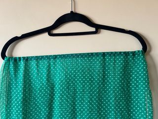 Pañuelo verde y blanco Sevillanas y flamenc