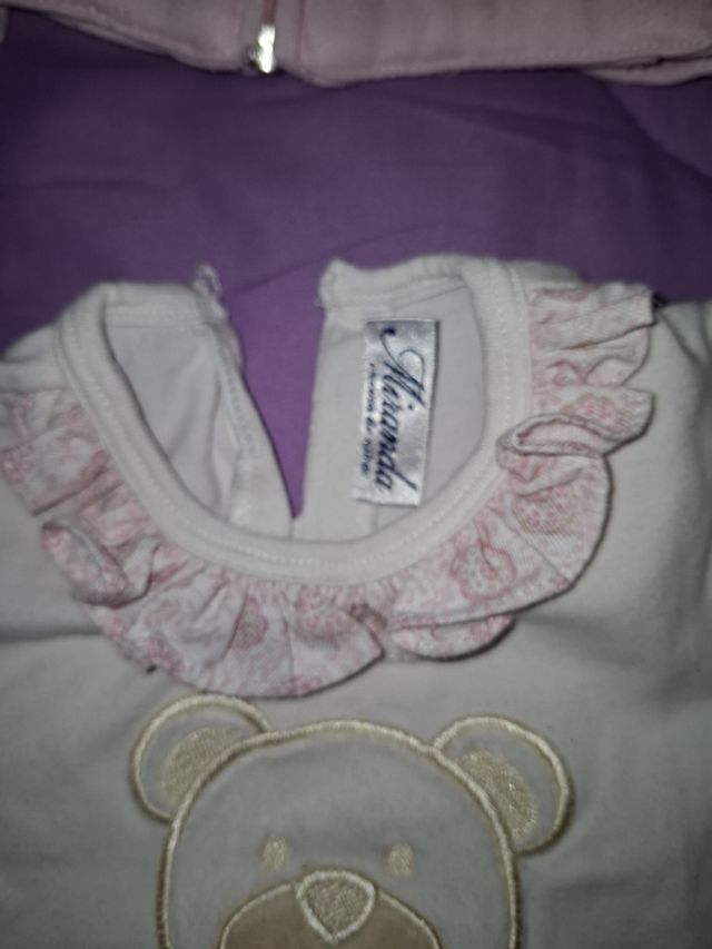 Conjunto 3 piezas marca Miranda para niña 18meses